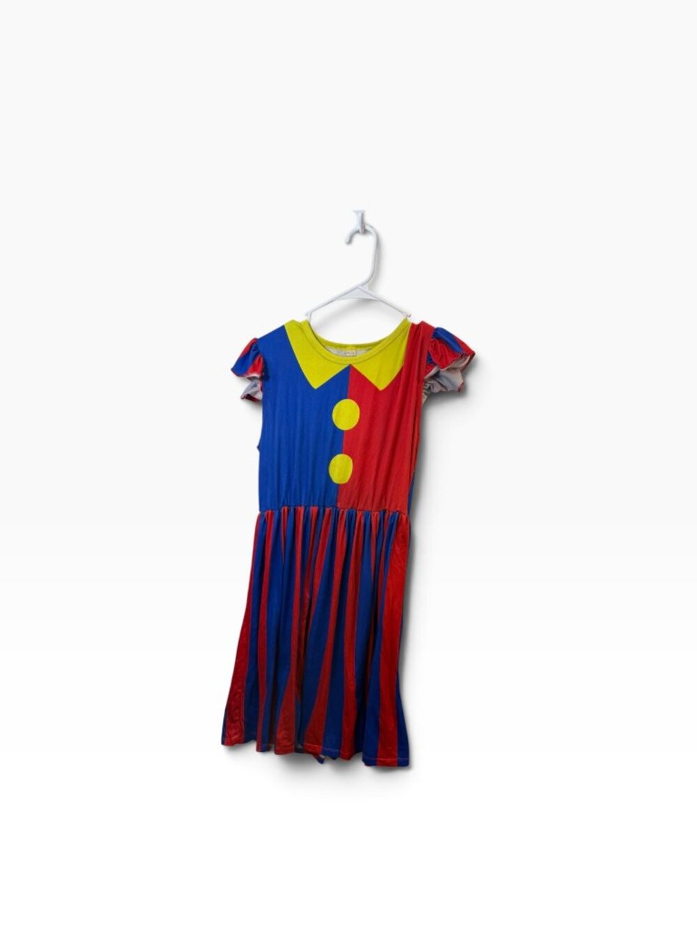 Pomni-Inspired Dress – The Amazing Digital Circus – Girls 11/12Y